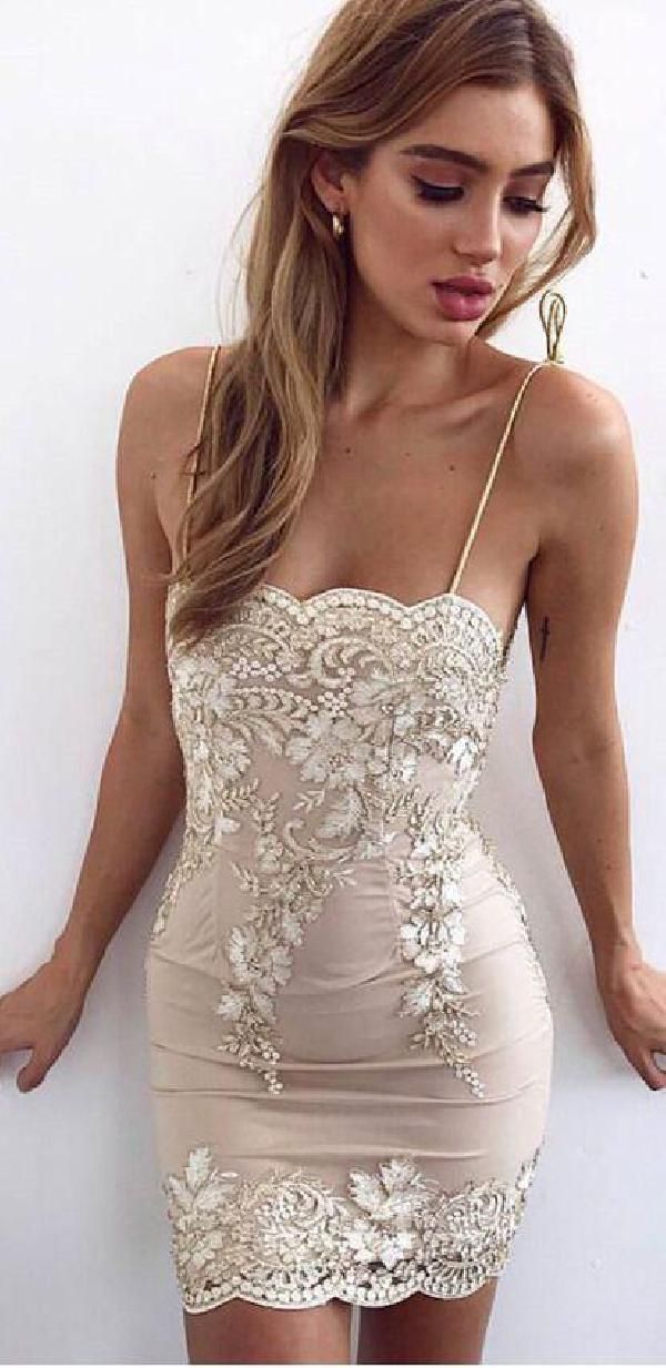 Hot Sale Popular Tight Homecoming Dresses, Short Homecoming Dresses, Homecoming Dresses Sexy, Homecoming Dresses Lace -   17 cocktail dress Tight ideas