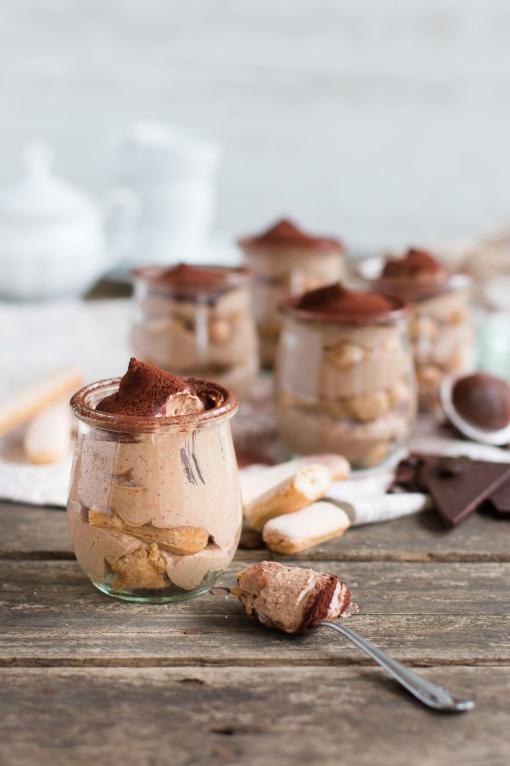 Dekadentes Schokoladen Tiramisu im Glas -   17 desserts Im Glas hochzeit ideas