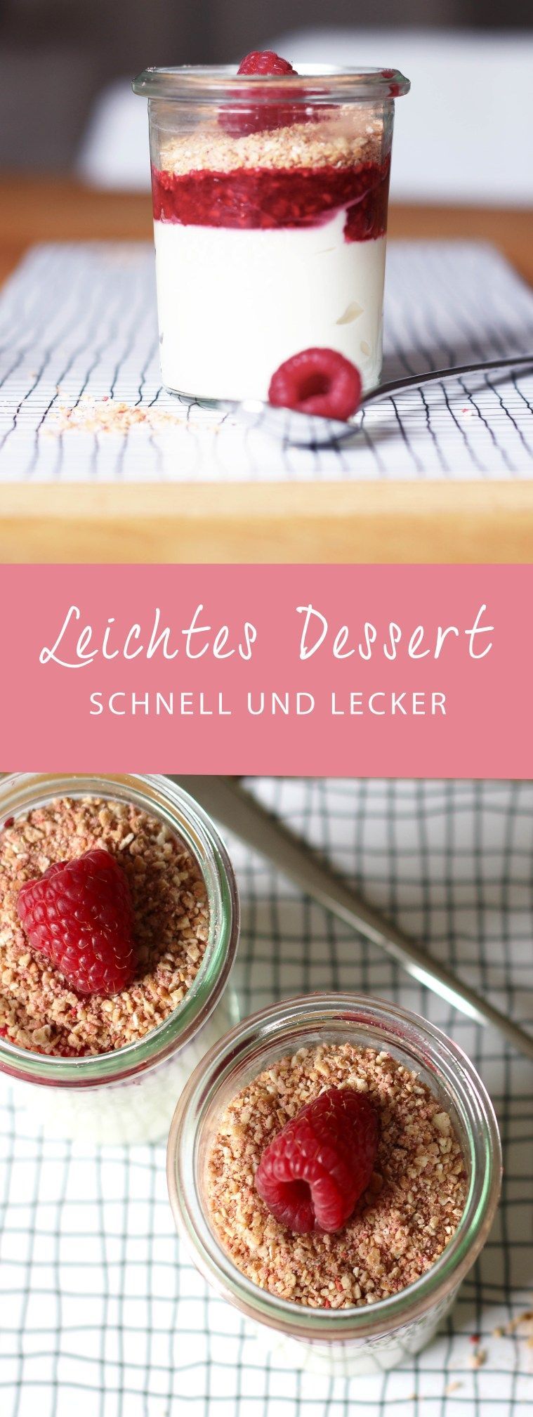 Rezept // Himbeer Nachtisch und ein Sommerbaby #2 -   17 desserts Im Glas hochzeit ideas