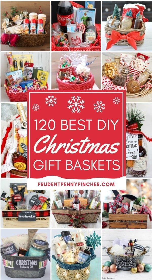 120 DIY Christmas Gift Baskets -   17 unique holiday Gifts ideas