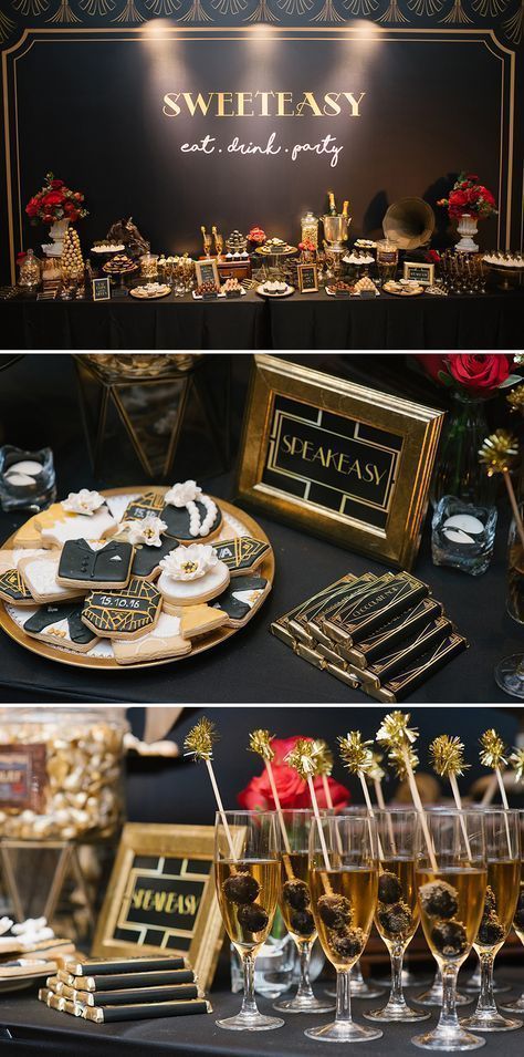 15 Vintage Party Decoration With Great Gatsby Theme That Awesome And Fabulous -   17 wedding Themes gatsby ideas
