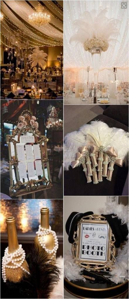 17 wedding Themes gatsby ideas