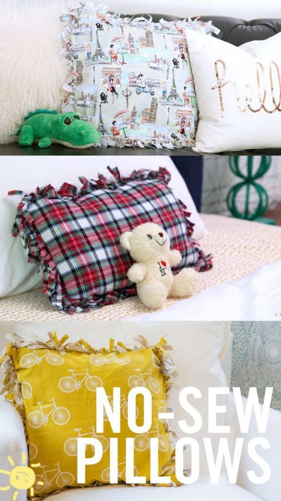 20 cute DIY fabric crafts -   18 fabric crafts Pillows easy diy ideas