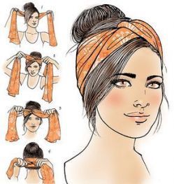 How To Wear A Bandana In Your Hair As A Headband Hairstyles 32+ Ideas For 2019 -   18 hairstyles Bandana short hair ideas