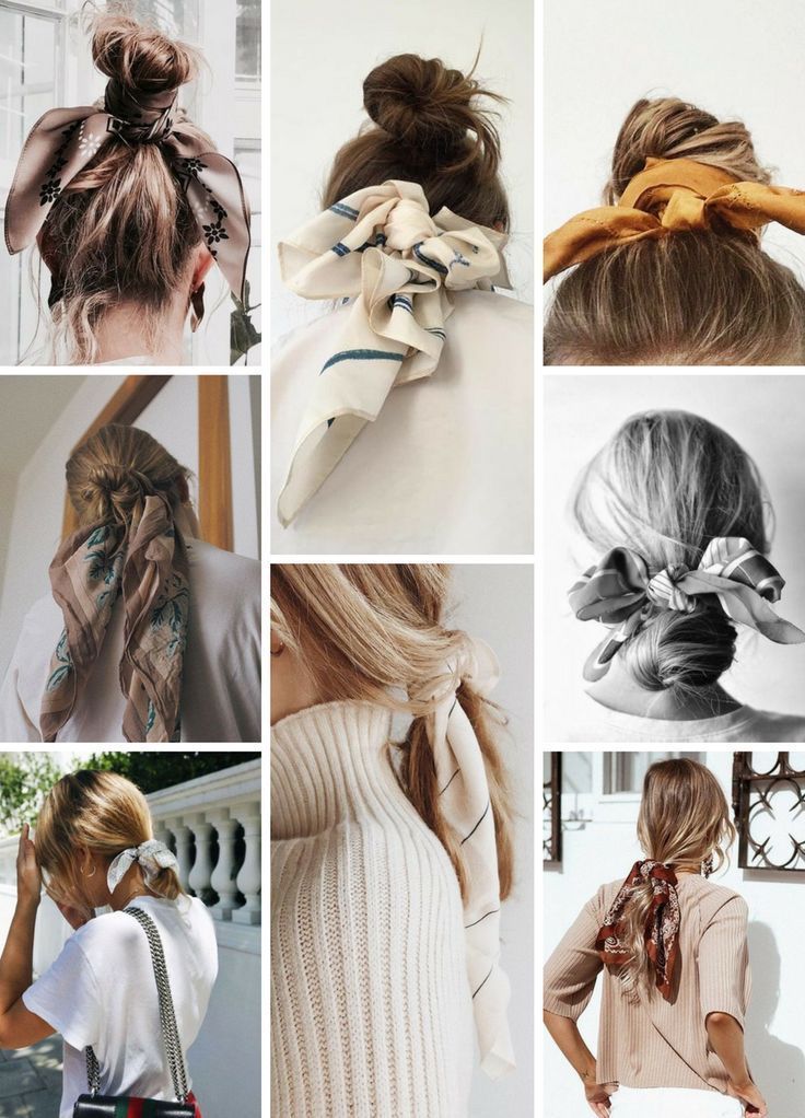 Get The Look: Hair Scarves We are want to say thanks if you like to share this post to another people via your facebook, pinterest, google plus or twi -   18 hairstyles Bandana short hair ideas