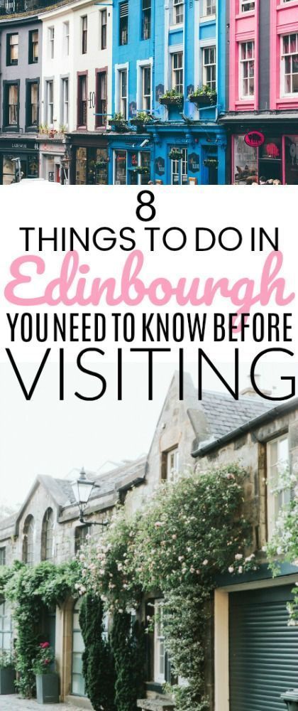 8 of the Best Things to do in Edinburgh, Scotland -   18 travel destinations England things to do in ideas