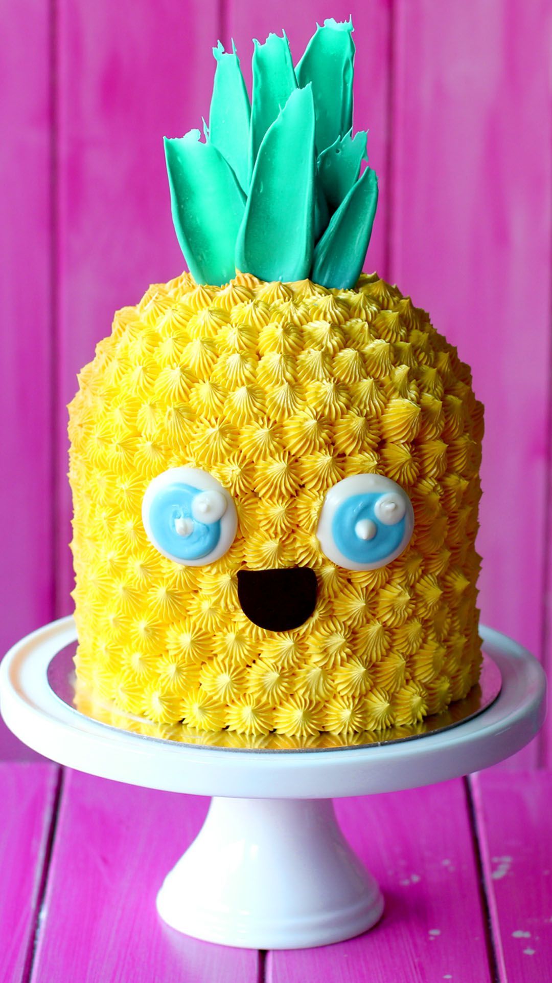 Kawaii Pineapple Cake -   20 amazing cake Videos ideas