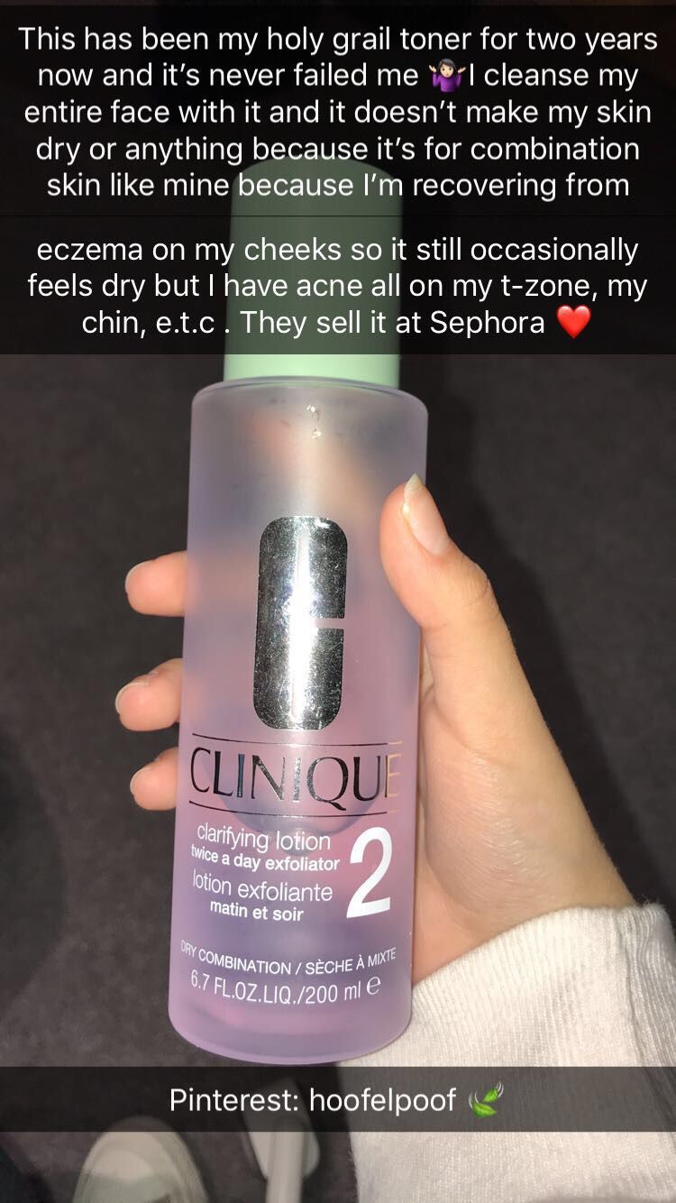 Clarifying Lotion 2 - CLINIQUE | Sephora -   4 skin care Snapchat dry ideas