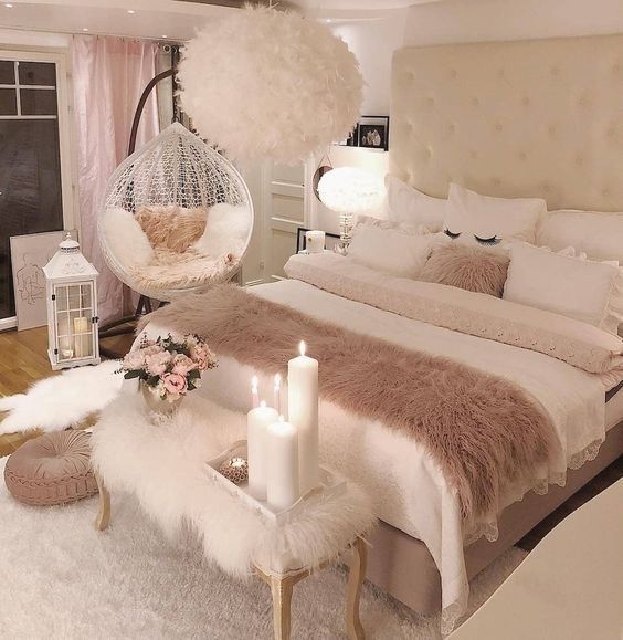 27 Small Bedroom Ideas Decor to Make Look Bigger -   6 room decor Videos girly ideas
