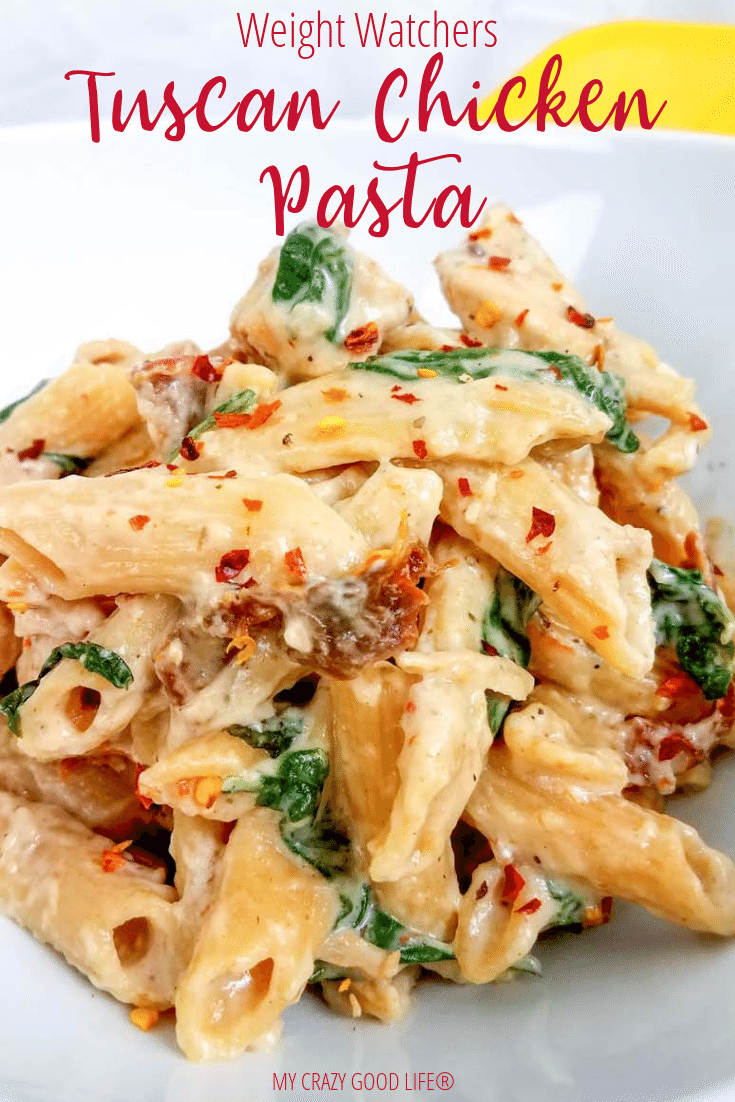 Weight Watchers Tuscan Chicken Pasta -   7 healthy recipes Chicken pasta ideas