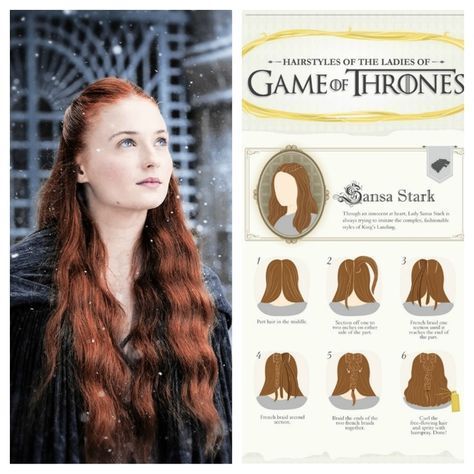 8 game of thrones hairstyles Tutorial ideas