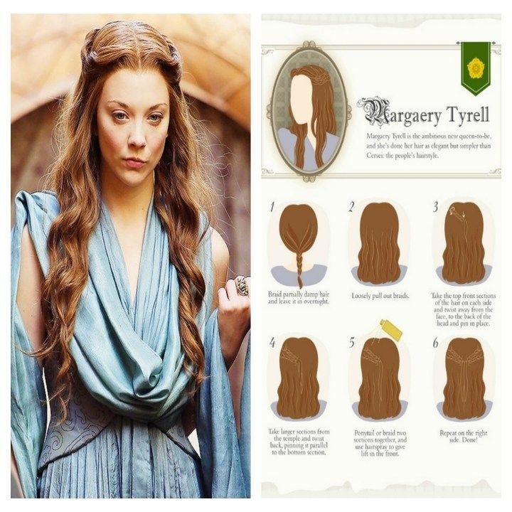 8 game of thrones hairstyles Tutorial ideas