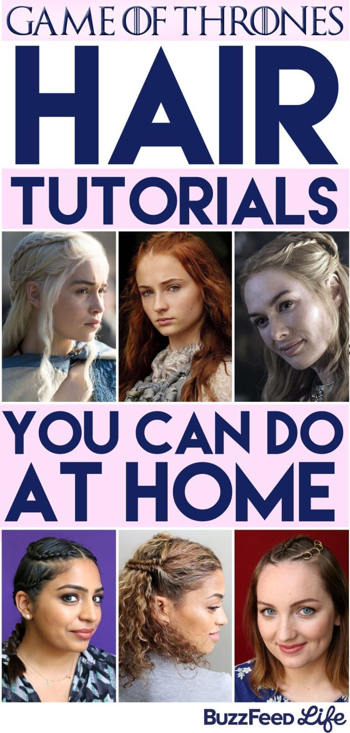 8 game of thrones hairstyles Tutorial ideas