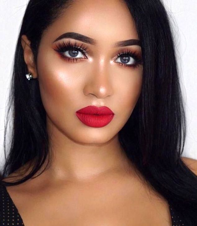 20+ Flawless Makeup Ideas For Date -   8 makeup Simple red ideas