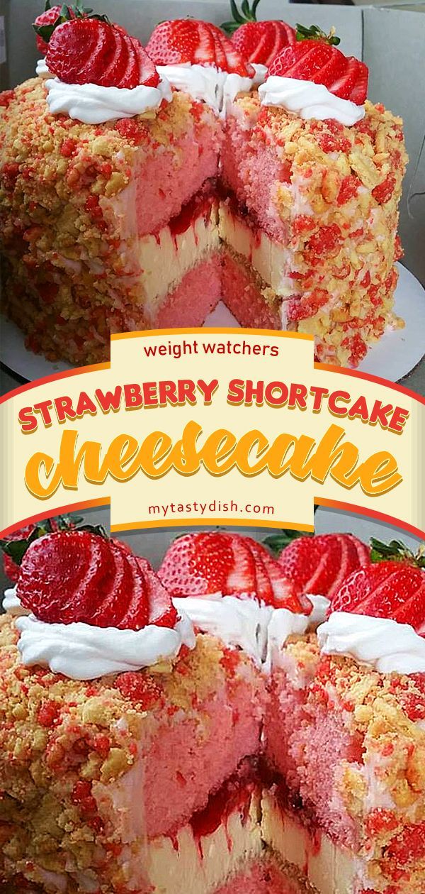 9 cake Strawberry cheesecake ideas