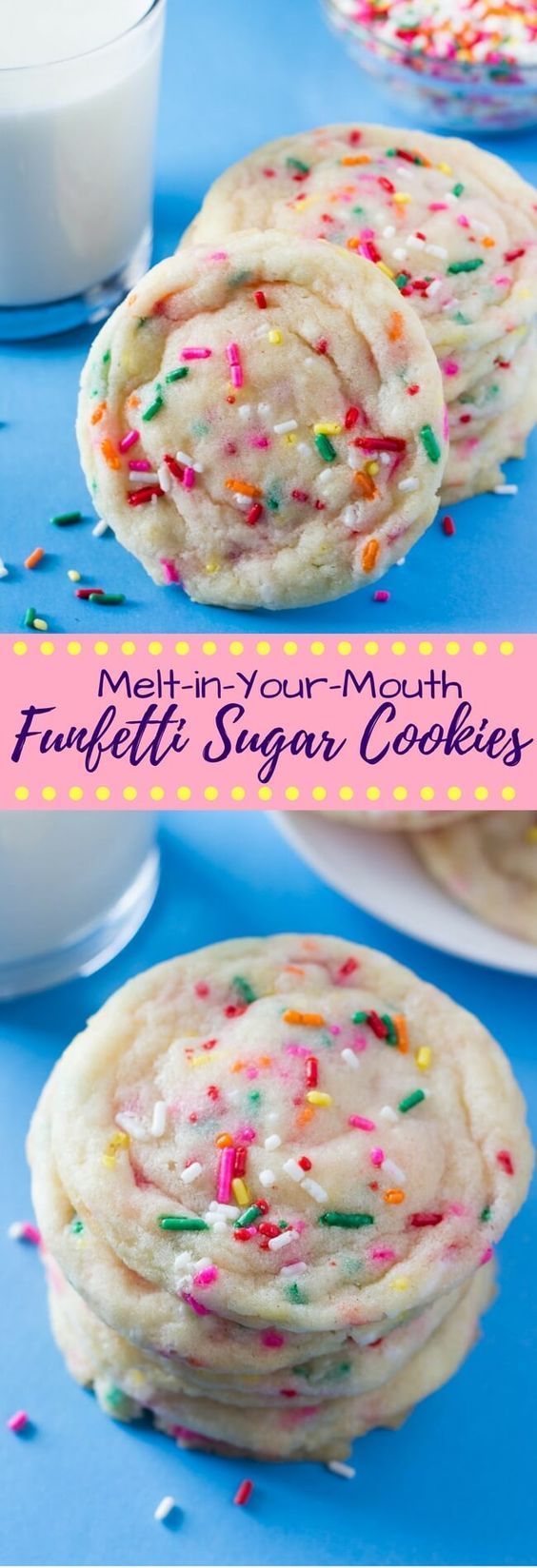 Funfetti Cookies -   9 desserts Birthday sprinkles ideas