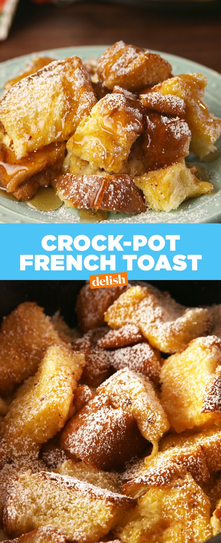 Crock-Pot French Toast -   9 desserts Crockpot brunch ideas