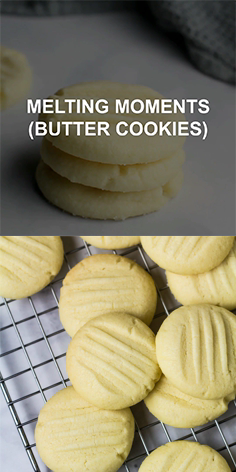 Melting Moments (Butter Cookies) -   10 desserts Cookies melting moments ideas