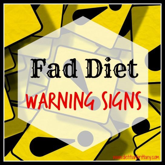 Fad Diet Warning Signs -   10 diet Logo signs ideas