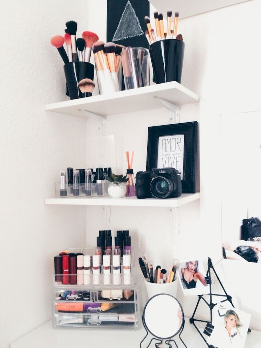Solutions To Everyday Makeup Storage Frustrations -   10 makeup Storage containers ideas