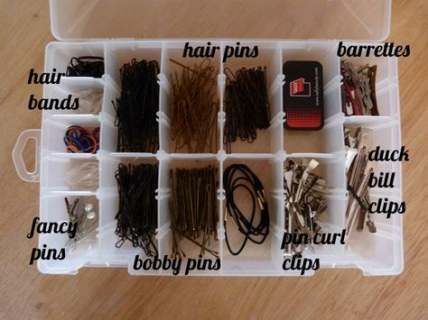 54 trendy ideas for makeup storage containers hair accessories -   10 makeup Storage containers ideas