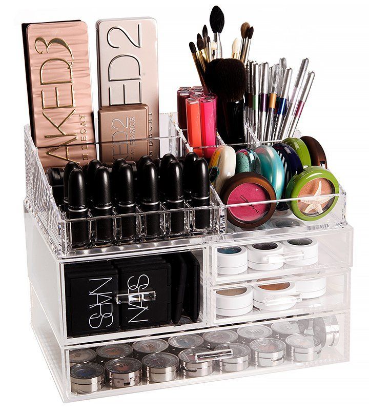 13 Fun DIY Makeup Organizer Ideas For Proper Storage -   10 makeup Storage containers ideas