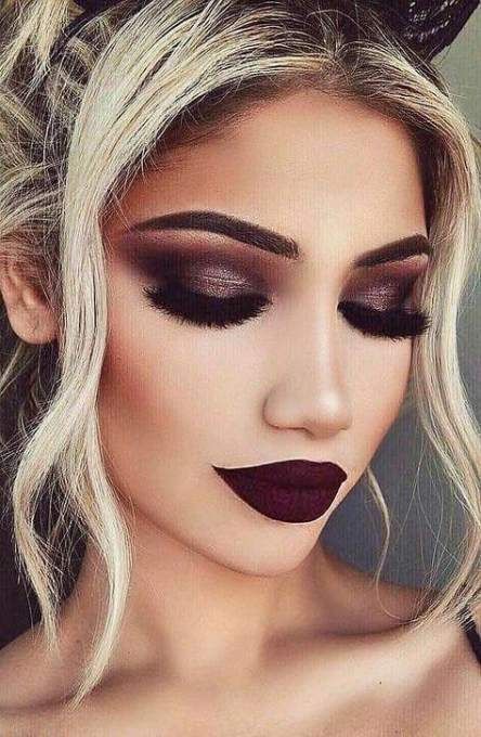 Wedding Makeup Burgundy 21+ Trendy Ideas -   10 makeup Wedding burgundy ideas