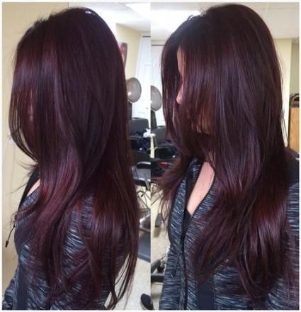 30+ Ideas hair red purple burgundy beautiful for 2019 -   10 marsala hair Burgundy ideas