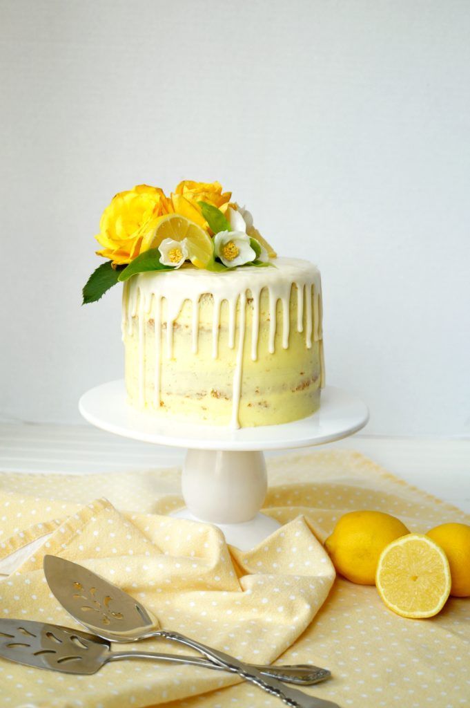Vegan lemon curd layer cake -   11 cake Vegan milk ideas