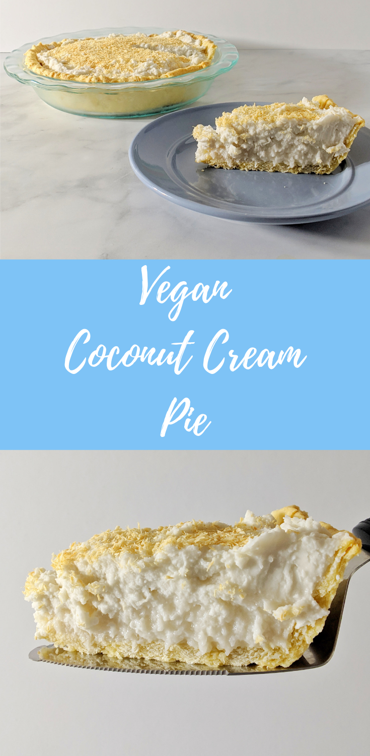 Vegan Coconut Cream Pie -   11 cake Vegan milk ideas