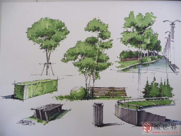 11 garden design Drawing art ideas