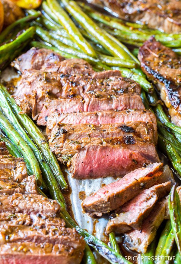 17 Stress-Free One-Pan Dinners That Will Change Your Life -   11 healthy recipes Steak cleanses ideas