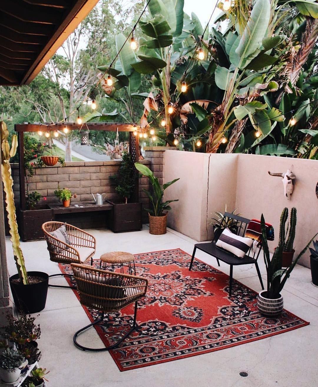 42 Awesome Living Room Decor for Summer -   11 room decor Boho backyards ideas