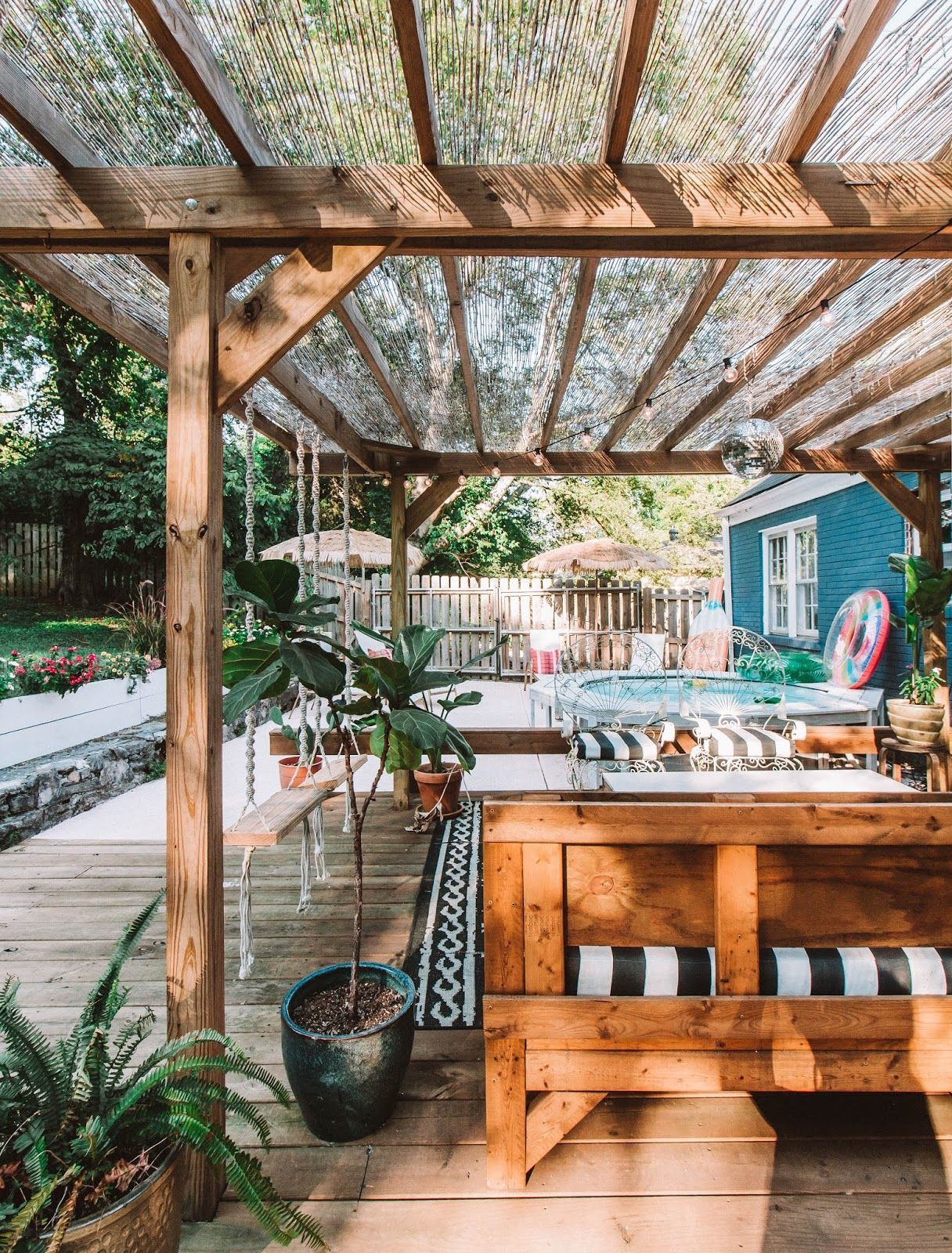 Home Tour: Our DIY Boho Backyard Oasis -   11 room decor Boho backyards ideas