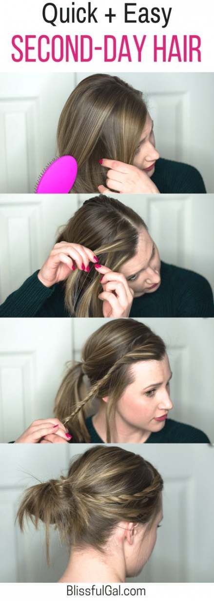 12 hairstyles Easy every day ideas