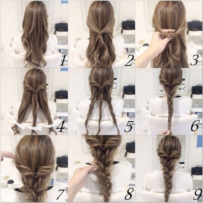 45 easy hairstyles step by step diy 46 -   12 hairstyles Easy every day ideas