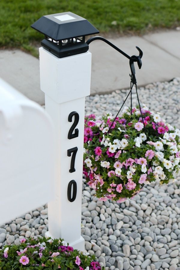 Curb Appeal: Project Mailbox Makeover -   12 plants House curb appeal ideas
