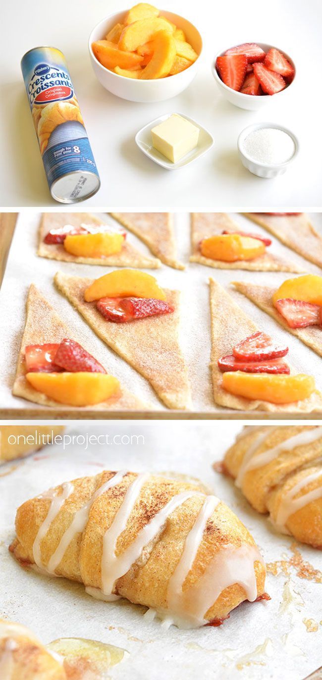 Strawberry Peach Pie Bites -   12 summer desserts Strawberry ideas