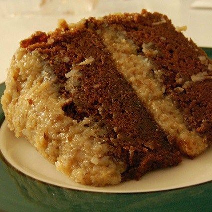 Vegan German Chocolate Cake Recipe (courtesy of Alice's Tea Cup) -   13 cake Chocolate vegan ideas
