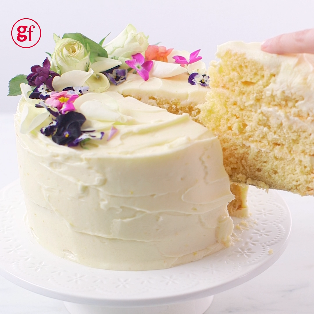 Lemon & elderflower celebration cake -   13 desserts Cake wedding ideas