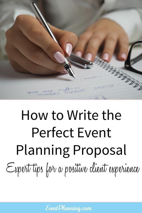 How to Write an Event Planning Proposal -   13 Event Planning Office people ideas