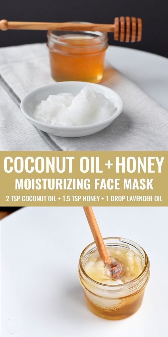 DIY Coconut Oil and Honey Face Mask -   13 skin care Dry facials ideas