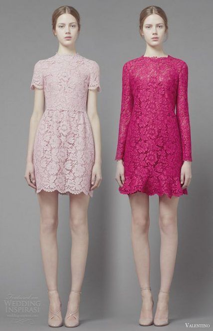 Wedding dresses lace pink fall 2015 18 ideas -   14 brokat dress Lace ideas