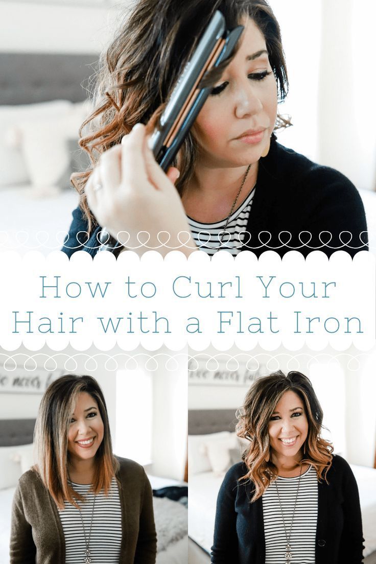 HOW TO GET FAST FLAT IRON CURLS -   14 hair Makeup flat irons ideas