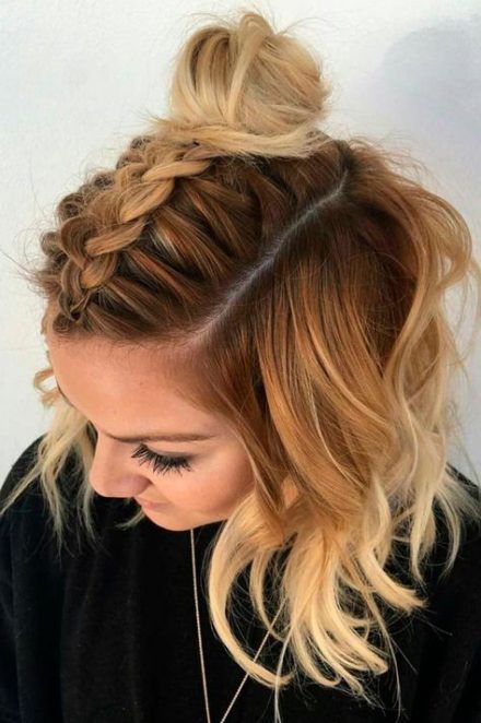 14 hairstyles Updo for school ideas