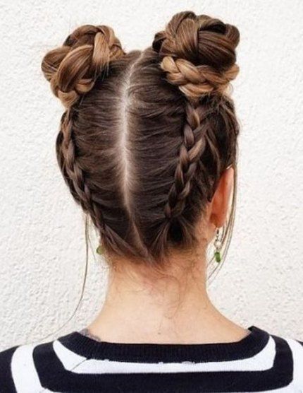 14 hairstyles Updo for school ideas
