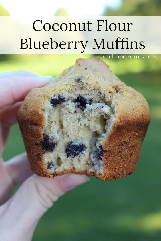 Paleo Blueberry Muffins - Coconut Flour Blueberry Muffins (gluten free) -   15 cake Coffee coconut flour ideas