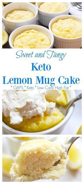 Keto Lemon Mug Cake Recipe -   15 cake Coffee coconut flour ideas