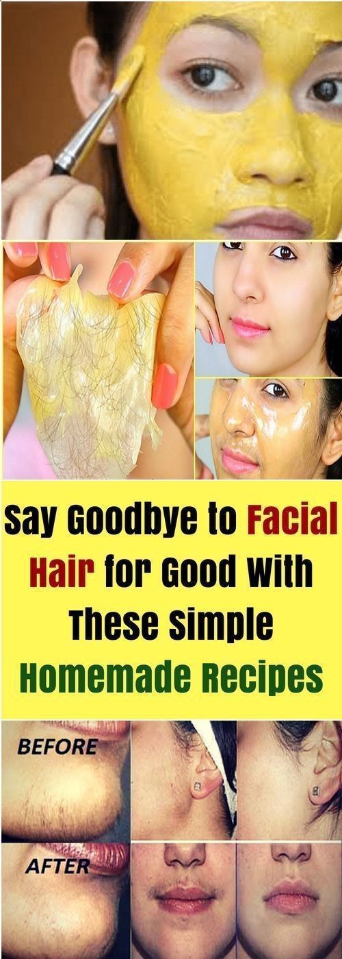 Say Goodbye To Facial Hair -   15 hair Healthy simple ideas