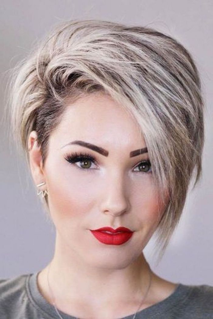 ? 1001 + ideas for beautiful and elegant short haircuts for women -   15 hair White short ideas